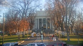 Weather camera view of Prescott Courthouse Square.