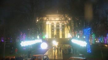 Weather camera view of Prescott Courthouse Square.