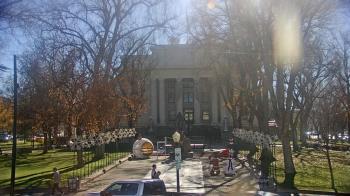 Weather camera view of Prescott Courthouse Square.