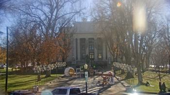 Weather camera view of Prescott Courthouse Square.