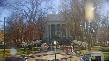 Weather camera view of Prescott Courthouse Square.