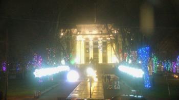 Weather camera view of Prescott Courthouse Square.