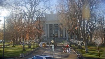 Weather camera view of Prescott Courthouse Square.