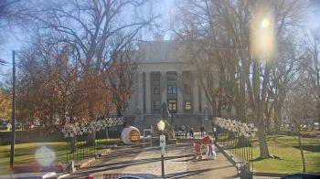 Weather camera view of Prescott Courthouse Square.