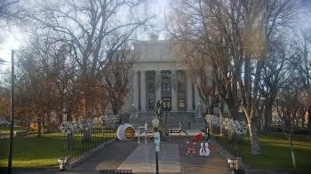 Weather camera view of Prescott Courthouse Square.
