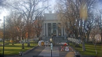 Weather camera view of Prescott Courthouse Square.