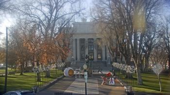 Weather camera view of Prescott Courthouse Square.