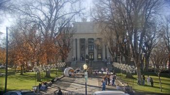Weather camera view of Prescott Courthouse Square.