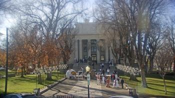 Weather camera view of Prescott Courthouse Square.