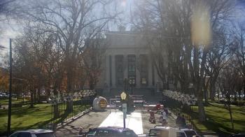 Weather camera view of Prescott Courthouse Square.