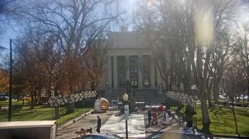 Weather camera view of Prescott Courthouse Square.