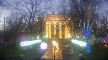 Weather camera view of Prescott Courthouse Square.