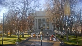 Weather camera view of Prescott Courthouse Square.