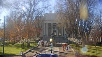 Weather camera view of Prescott Courthouse Square.