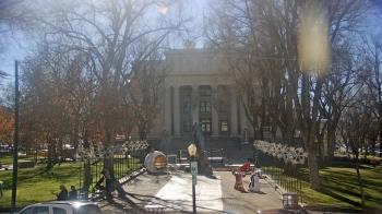 Weather camera view of Prescott Courthouse Square.