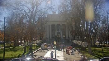 Weather camera view of Prescott Courthouse Square.