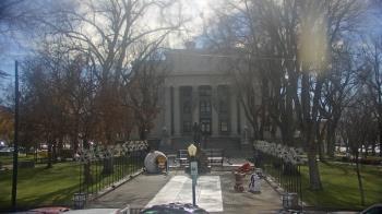 Weather camera view of Prescott Courthouse Square.