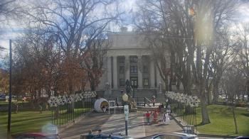Weather camera view of Prescott Courthouse Square.