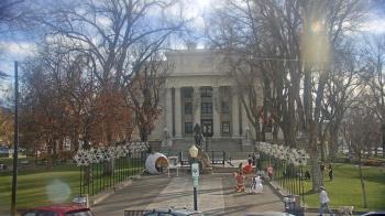 Weather camera view of Prescott Courthouse Square.