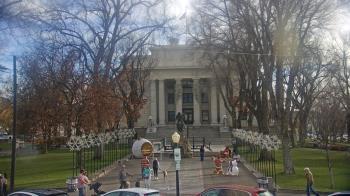 Weather camera view of Prescott Courthouse Square.