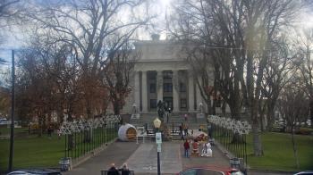 Weather camera view of Prescott Courthouse Square.