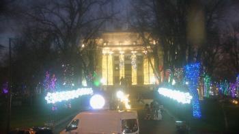 Weather camera view of Prescott Courthouse Square.