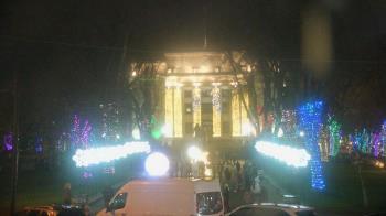 Weather camera view of Prescott Courthouse Square.