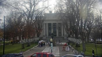Weather camera view of Prescott Courthouse Square.