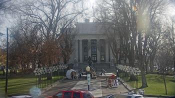 Weather camera view of Prescott Courthouse Square.