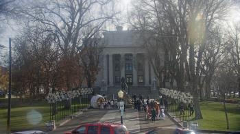 Weather camera view of Prescott Courthouse Square.