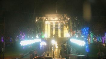 Weather camera view of Prescott Courthouse Square.