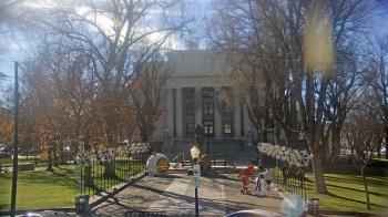 Weather camera view of Prescott Courthouse Square.