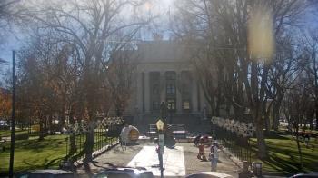 Weather camera view of Prescott Courthouse Square.