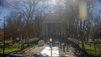 Weather camera view of Prescott Courthouse Square.