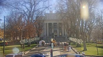 Weather camera view of Prescott Courthouse Square.