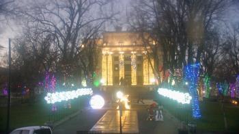 Weather camera view of Prescott Courthouse Square.