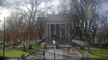 Weather camera view of Prescott Courthouse Square.
