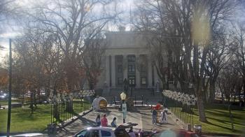 Weather camera view of Prescott Courthouse Square.