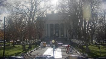 Weather camera view of Prescott Courthouse Square.
