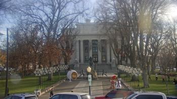 Weather camera view of Prescott Courthouse Square.