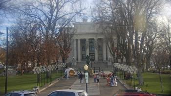 Weather camera view of Prescott Courthouse Square.