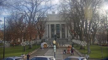 Weather camera view of Prescott Courthouse Square.