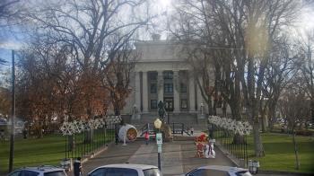 Weather camera view of Prescott Courthouse Square.
