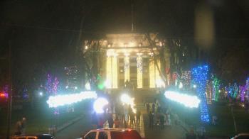 Weather camera view of Prescott Courthouse Square.
