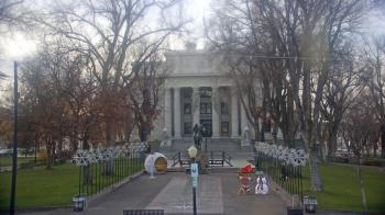 Weather camera view of Prescott Courthouse Square.