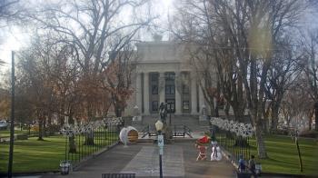 Weather camera view of Prescott Courthouse Square.