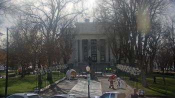Weather camera view of Prescott Courthouse Square.