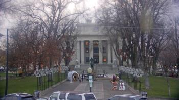 Weather camera view of Prescott Courthouse Square.