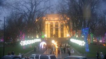 Weather camera view of Prescott Courthouse Square.
