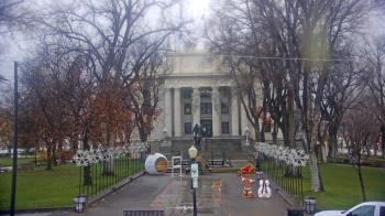 Weather camera view of Prescott Courthouse Square.